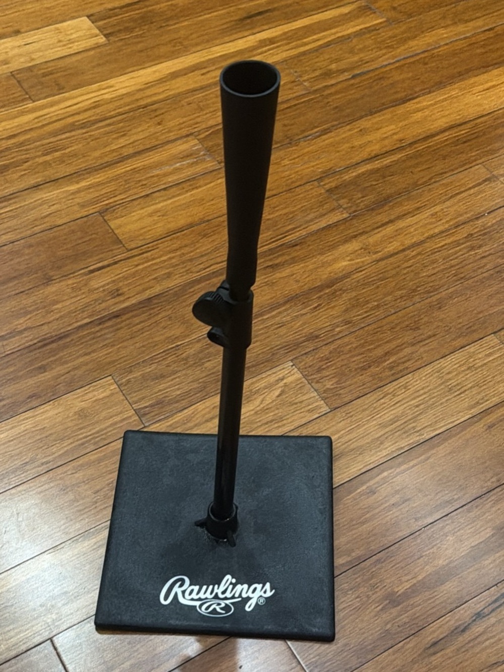 Rawlings Black Batting Tee with Square Base